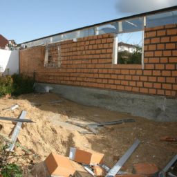 Agrandissement terrasse pour espace de jeu pour enfants Tournon-sur-Rhone